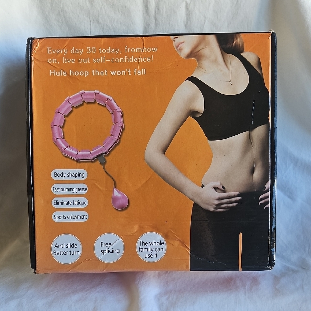 Pink Hula Hoop for Body Shaping